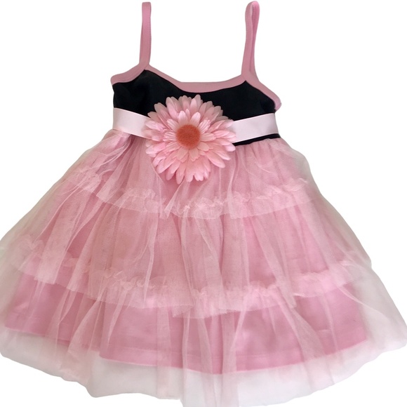 Mud Pie Pink Tutu Dress Size 2t3t 